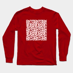 cherry blossoms pattern Long Sleeve T-Shirt